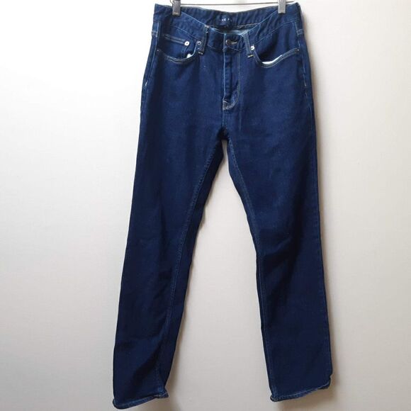 🌻Five four / dark wash straight leg denim jeans - Picture 1 of 4
